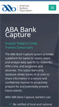 Mobile Screenshot of ababankcaptureportal.com